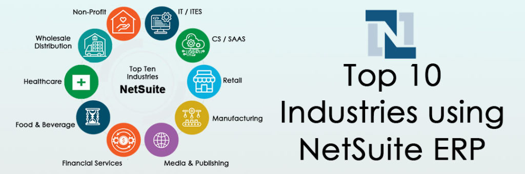 Top 10 Industries using NetSuite ERP