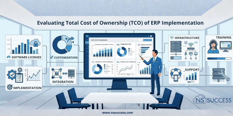 Evaluating Total Cost of Ownership (TCO) of ERP Implementation