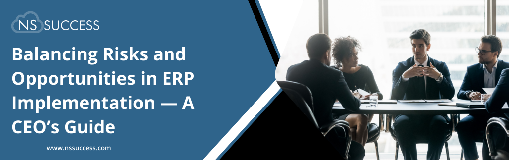 Balancing Risks and Opportunities in ERP Implementation — A CEO’s Guide  