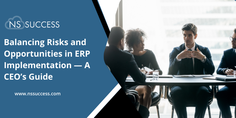 Balancing Risks and Opportunities in ERP Implementation — A CEO’s Guide