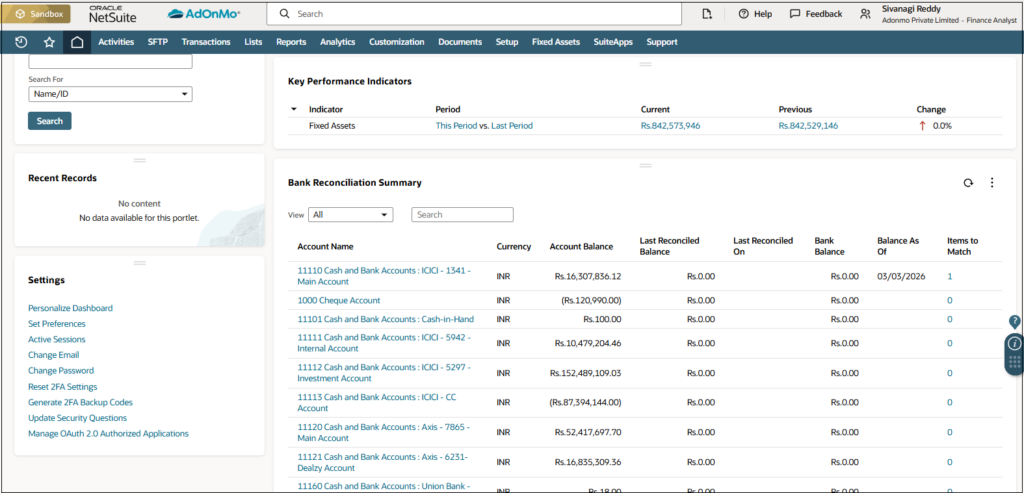 Dashboards Dashboards