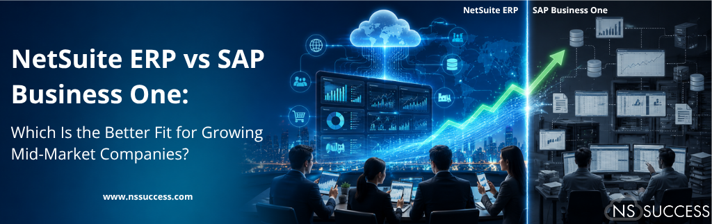 NetSuite ERP vs SAP Business One: Which Is the Better Fit for Growing Mid-Market Companies?