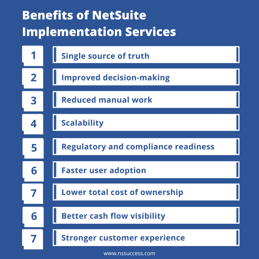 Benefits of NetSuite Implementation Services   